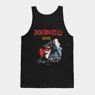 Doberman Love Tank Top